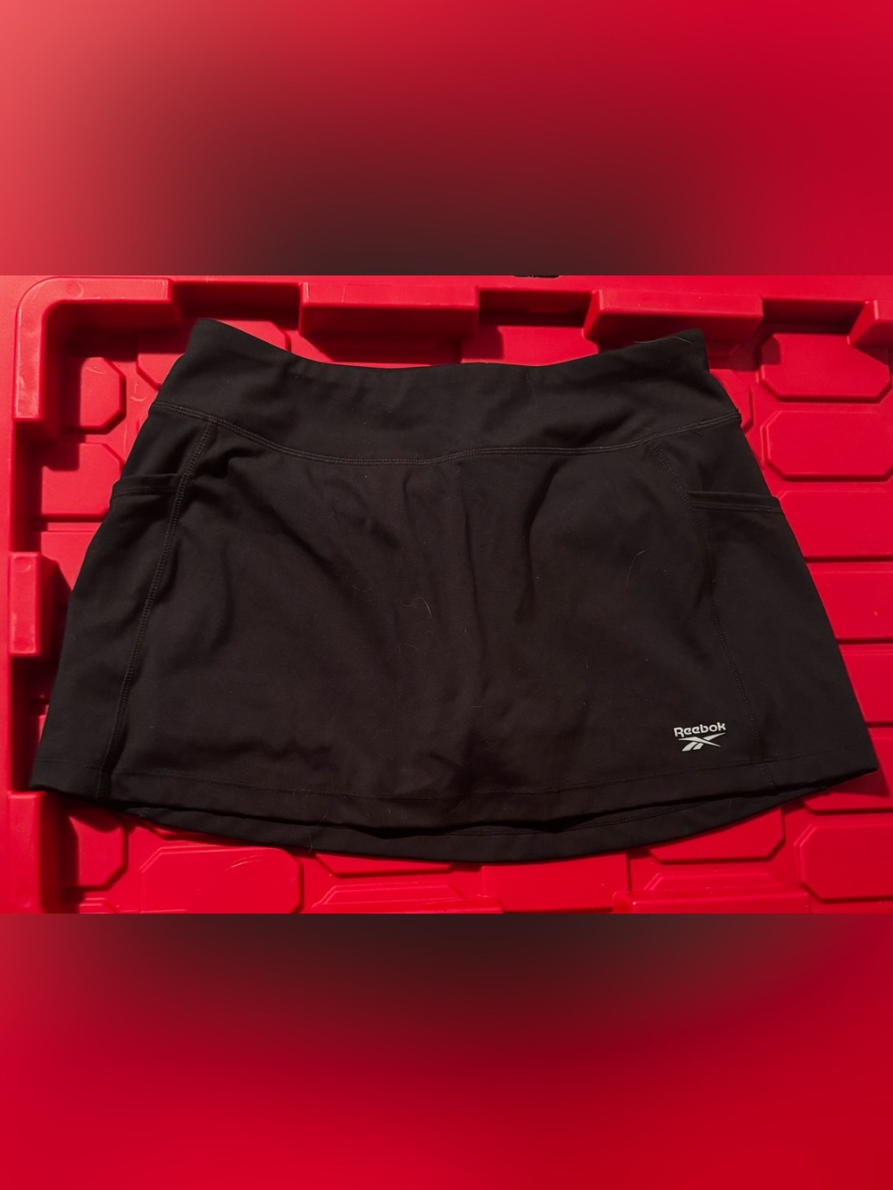 Reebok Black Performance Skort with Built-In Shorts